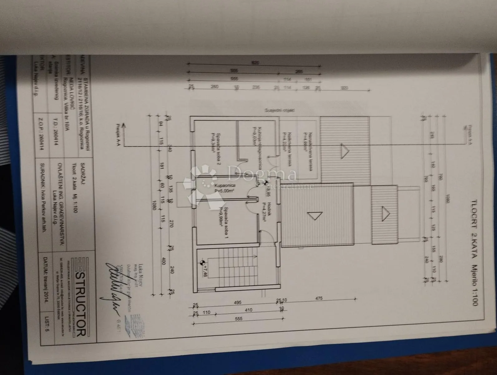 rogoznica - apartmanska kuća sa spektakularnim pogledom - slika 25
