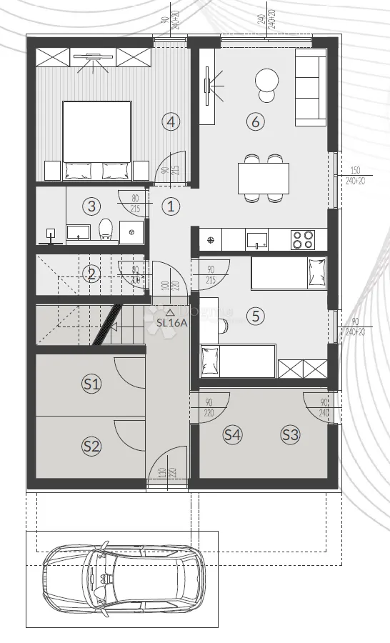 novi projekt - novogradnja - štinjan - slika 2