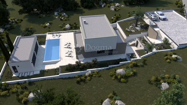 luksuzna vila s bazenom i wellnessom, dubrava kod šibenika - slika 15