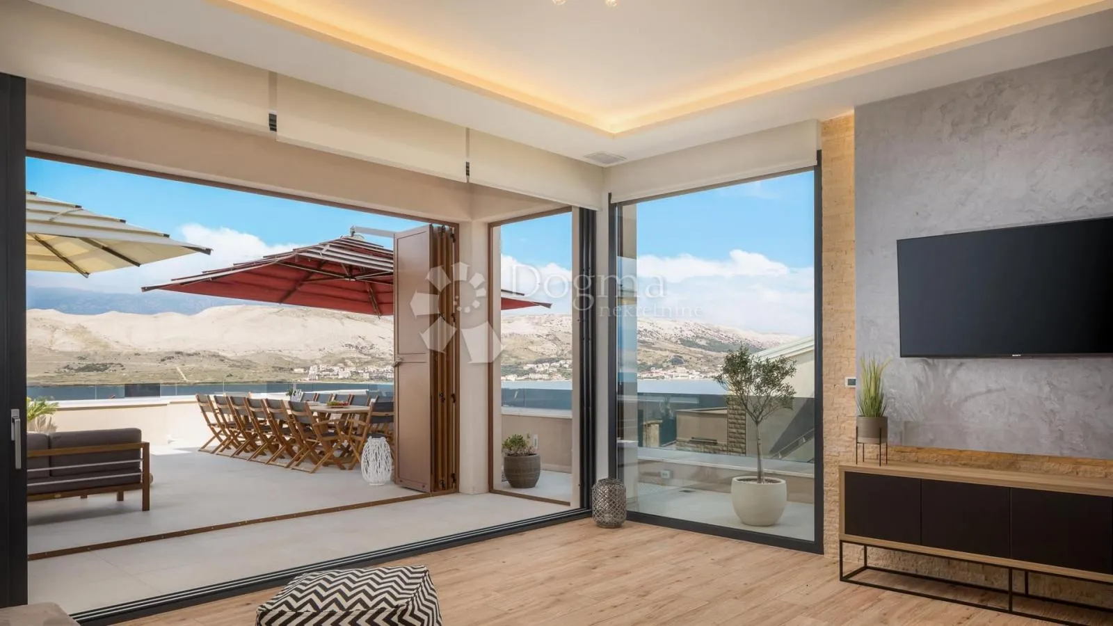 luksuzna villa na pagu - 150m od mora | visok prihod od najma - slika 17