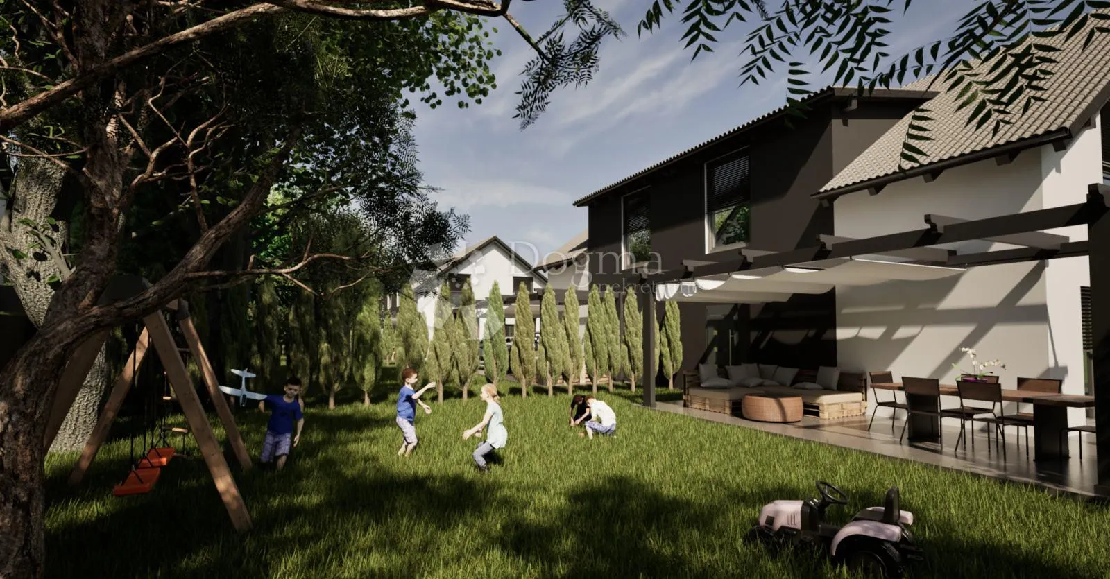 novoizgrađena desna montažna duplex kuća u selnici - slika 4