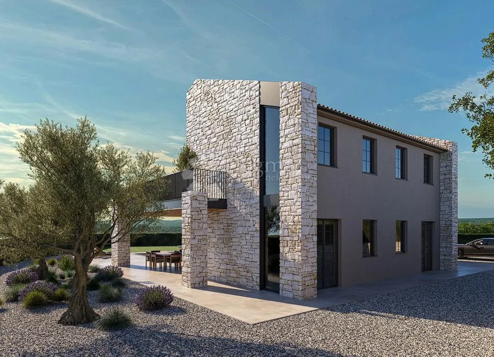rovinj okolica, luksuzna dizajnerska vila s bazenom - slika 4