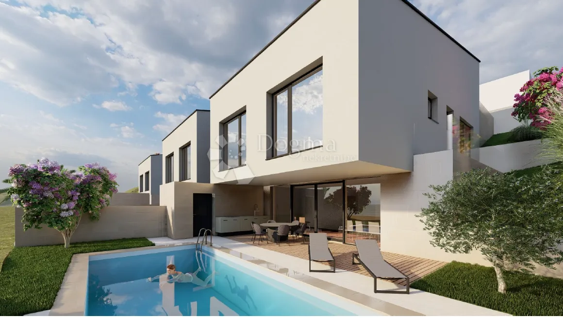 atraktivno građevinsko zemljište sa projektom - bol, brač - slika 3