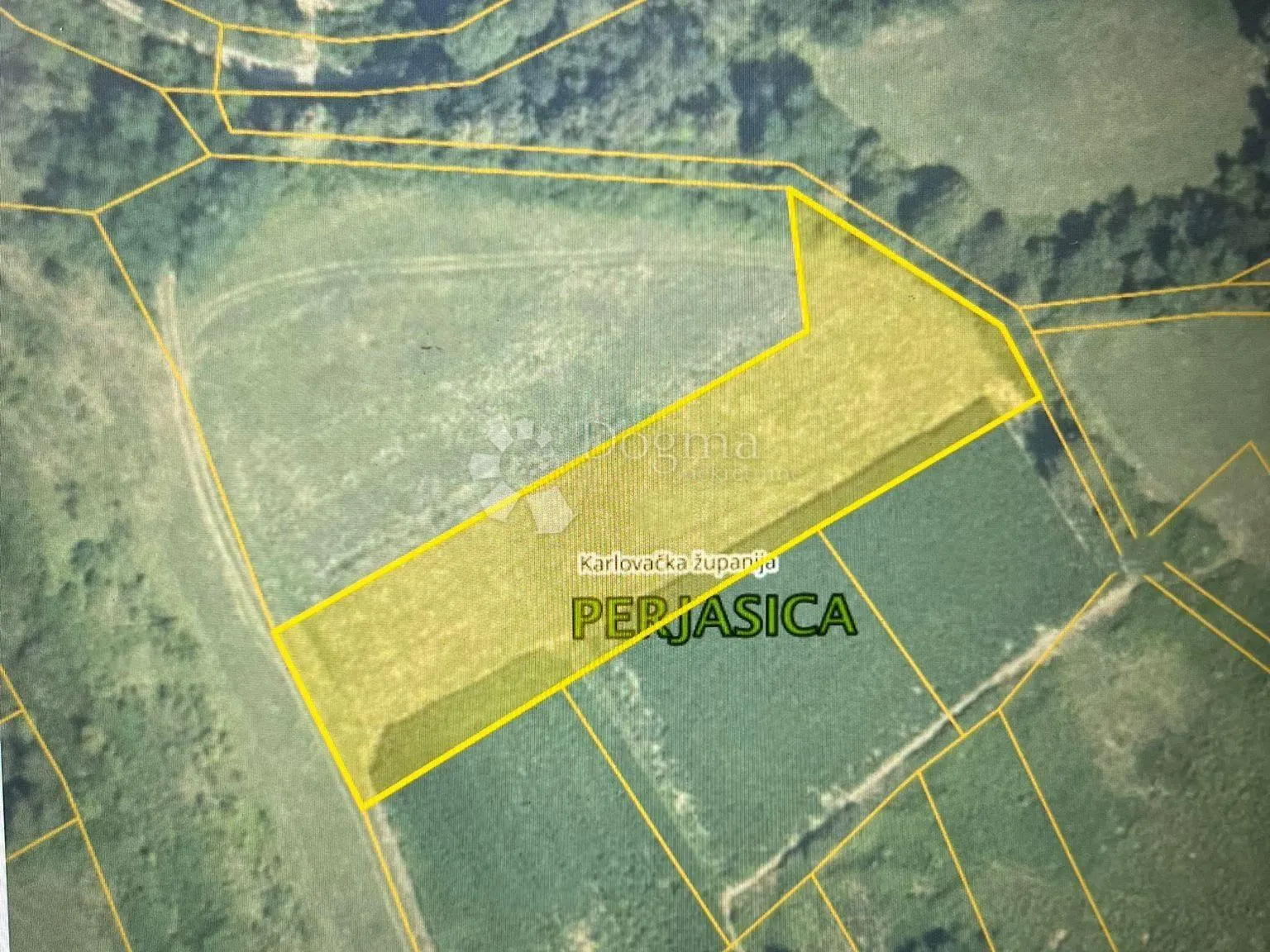 Poljoprivredno zemljište Perjasica 4125m2 - Perjasica, Barilović