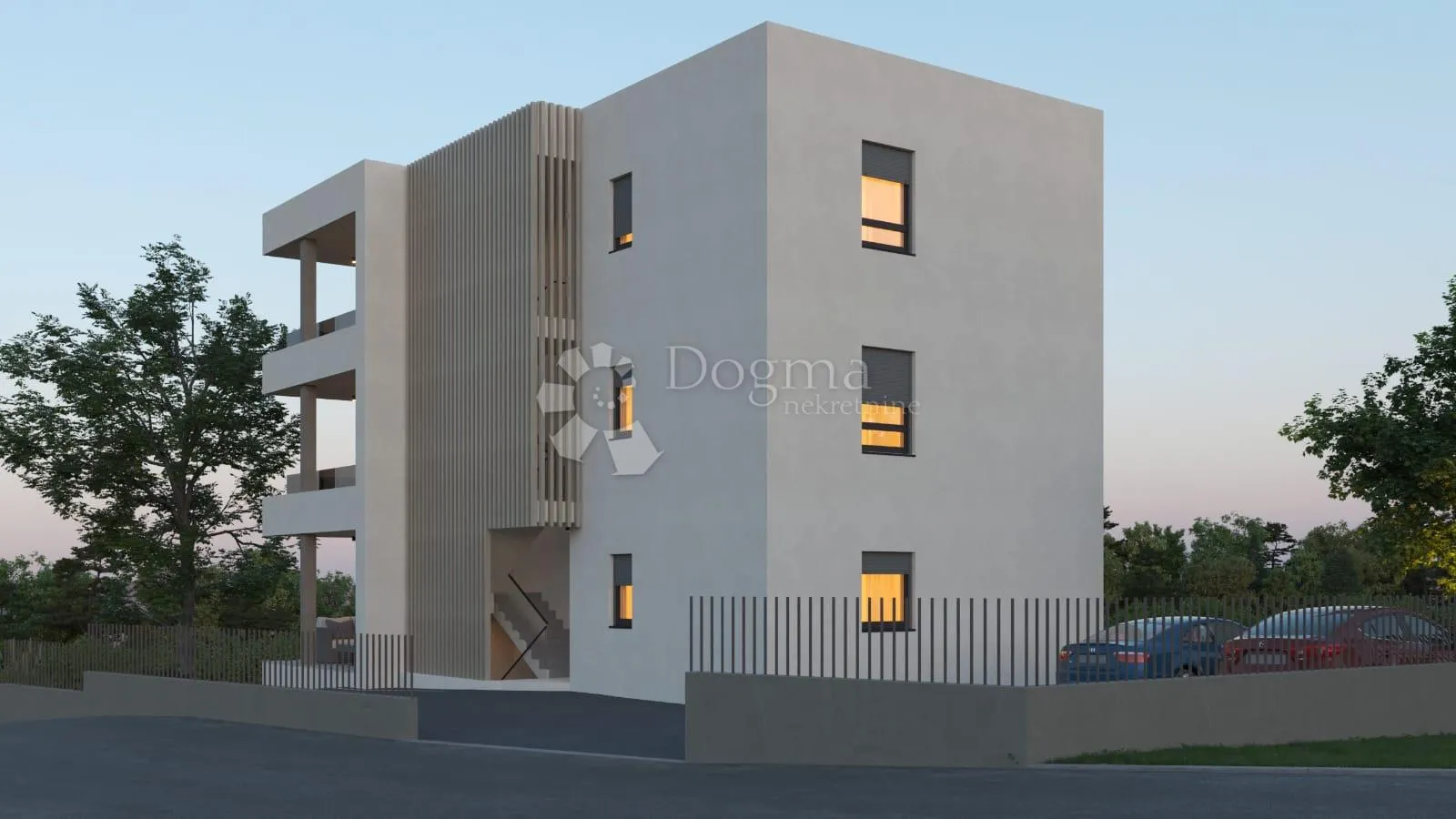 vodice - trosoban stan sa prekrasnim pogledom na more s2 - slika 5