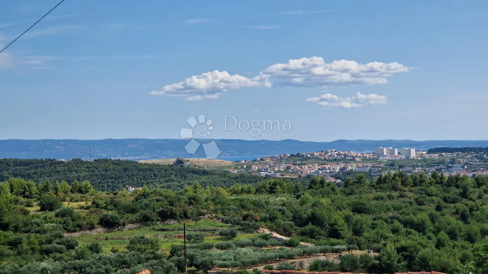 građevinsko zemljište, klis, pogled na split i more - slika 6