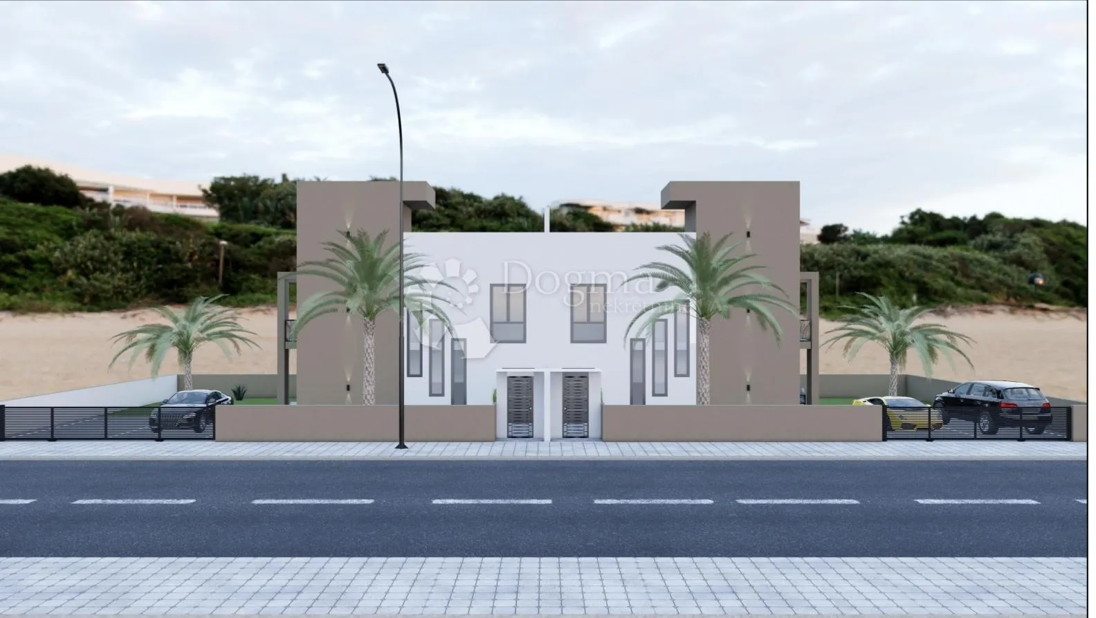 vila sa bazenom na krovnoj terasi - slika 3