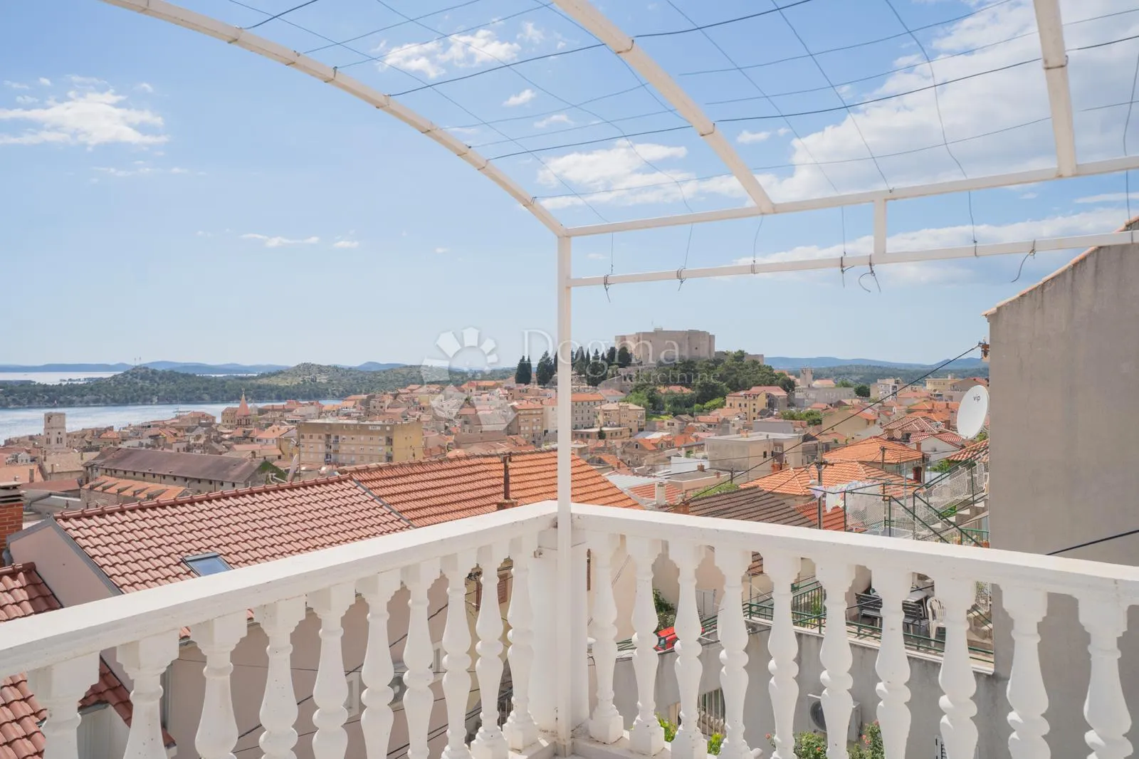 šibenik stari grad | najljepši pogled u gradu | dvije spavaće sobe i velika terasa - slika 3