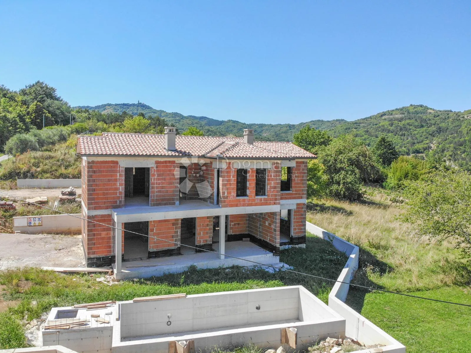 pićan,okolica,moderna kuća s 3 spavaće sobe i bazenom - slika 2