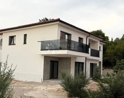 Moderna dvojna villa s bazenom - Malinska, Malinska-Dubašnica