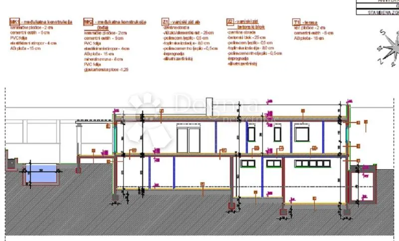 novoizgrađena kuća, gornja podstrana - slika 33