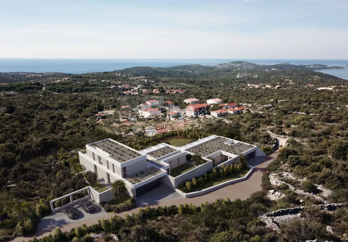 ekskluzivno građevinsko zemljište s projektom i panoramskim pogledom – rogoznica - slika 6