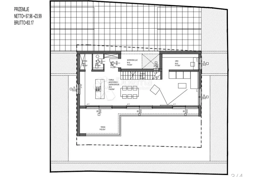 građevinsko zemljište s projektom za villu - slika 9