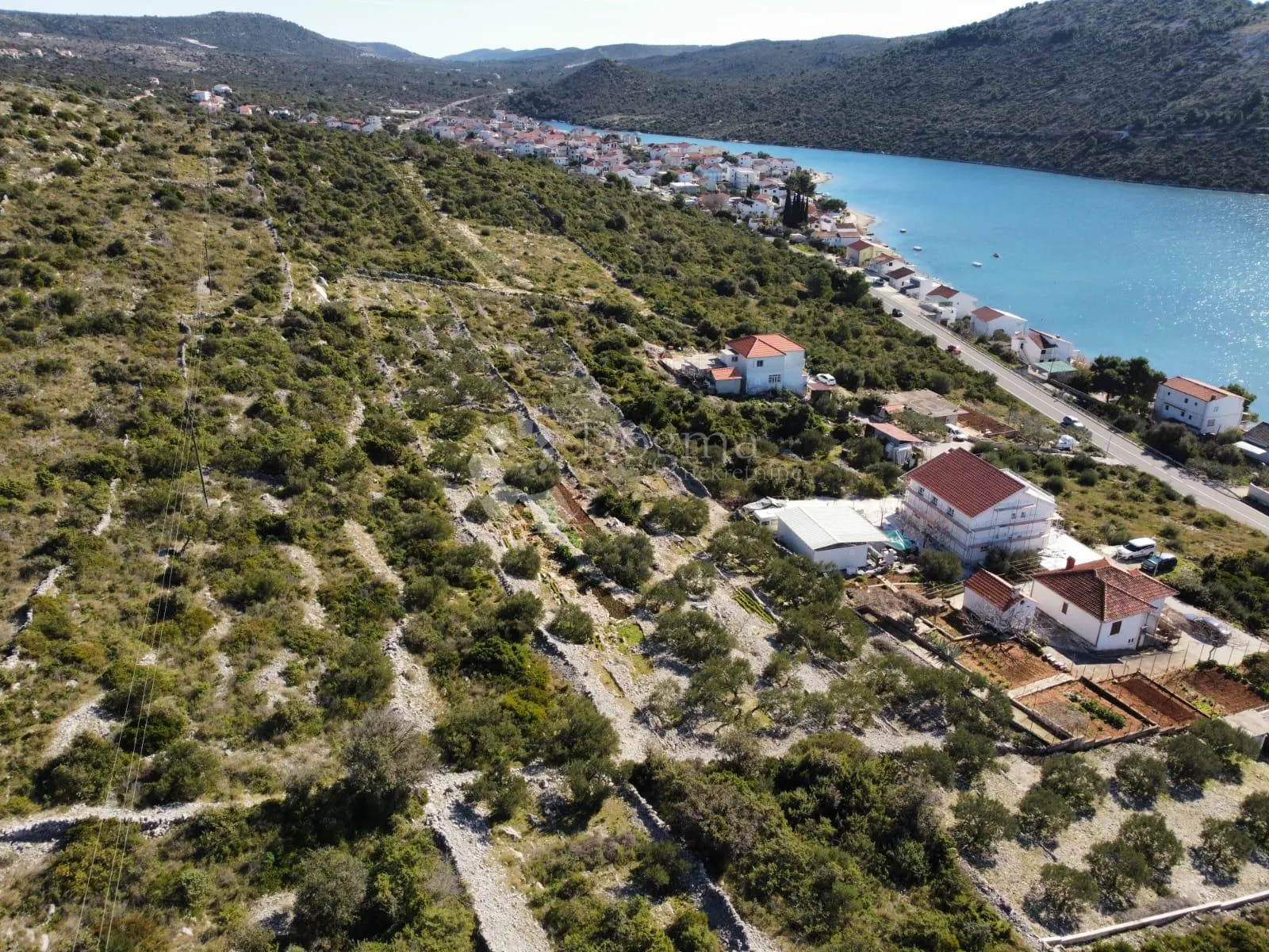 rogoznica- građevinsko zemljište s predivnim pogledom - slika 5