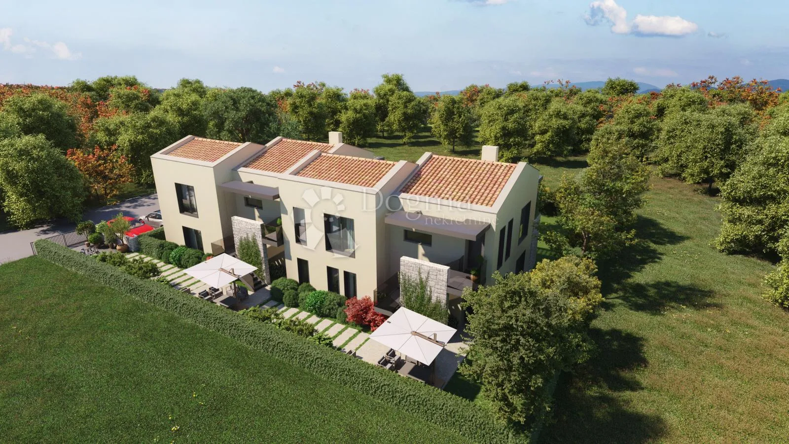 poreč okolica - dvosoban stan na prvom katu sa balkonom - slika 3