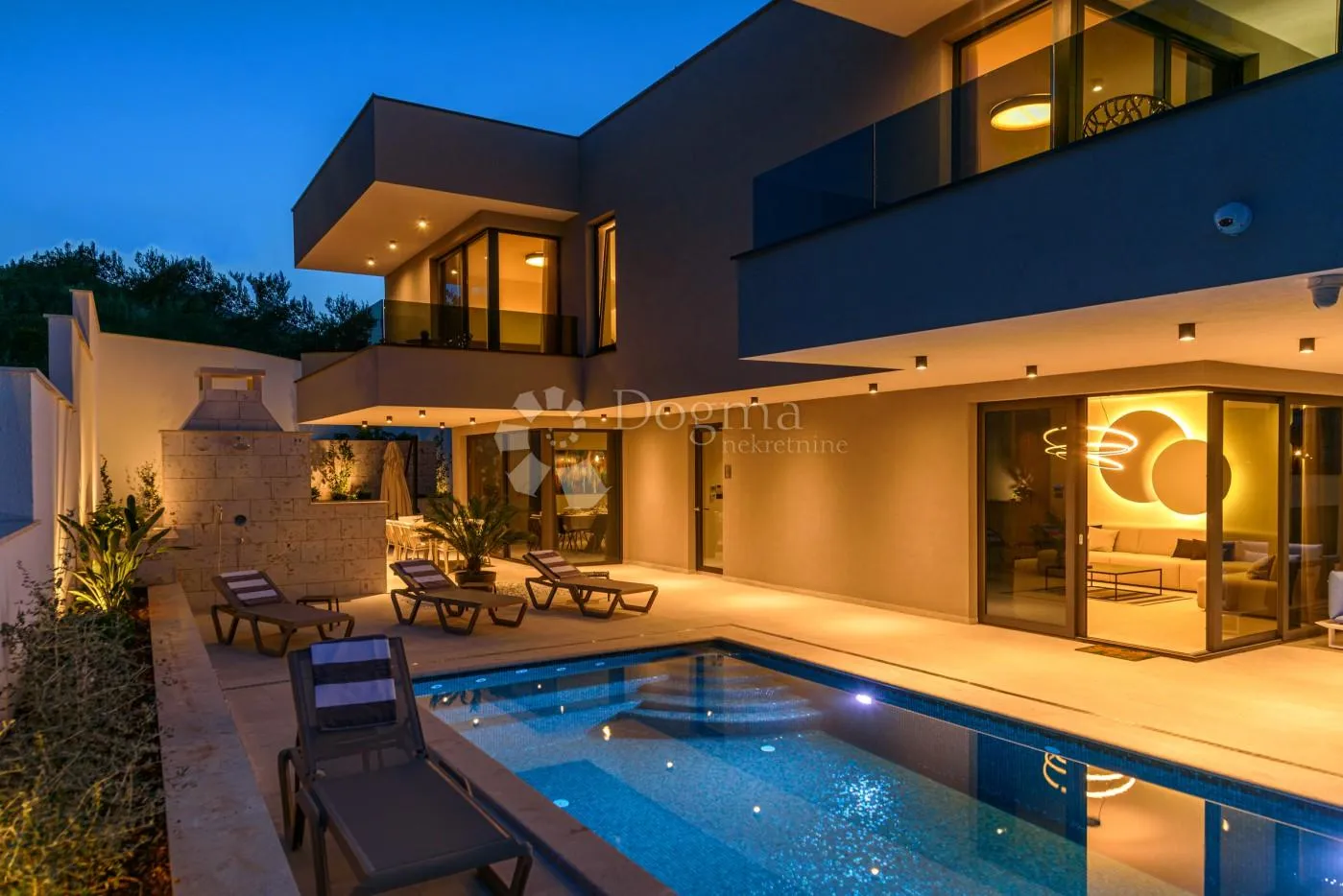 marina kod trogira – luxuzne ville lucy ***** villa plum - slika 2