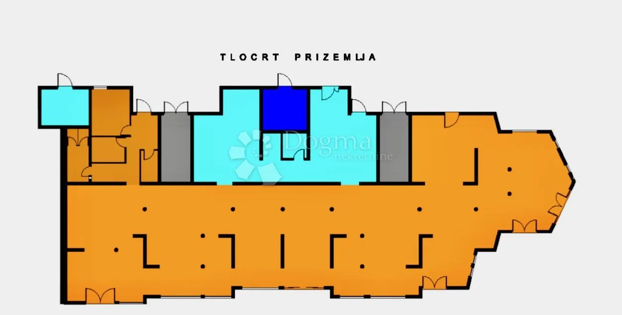 sanski most, atraktivni poslovni prostor, 504,87 m2 - slika 4
