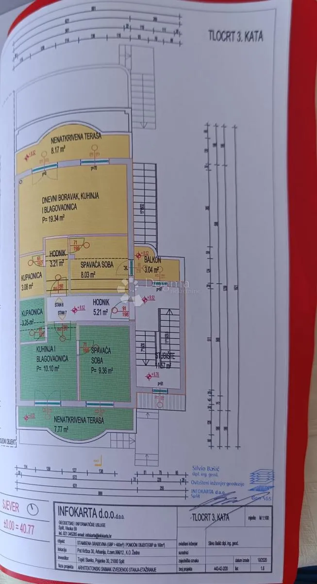 stan: arbanija 100m2 3.kat - slika 16