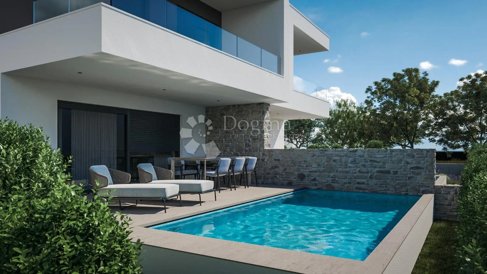 vodice – moderna dvojna kuća s bazenom na mirnoj lokaciji! s2 - slika 5