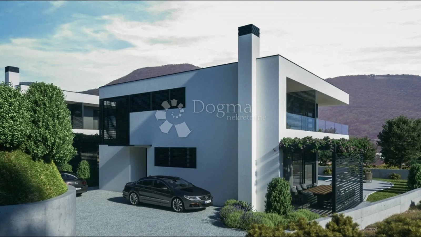 moderna vila u grebaštici s pogledom na more – započeta gradnja, bazen, mirna lokacija - slika 4