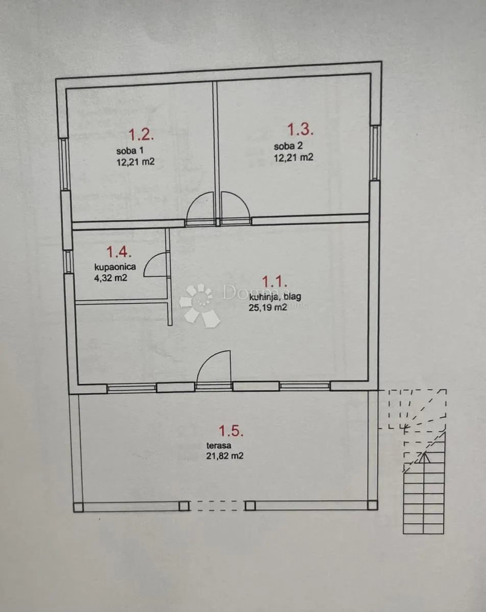 prvi red uz obalu - kuća s 2 stana - slika 28