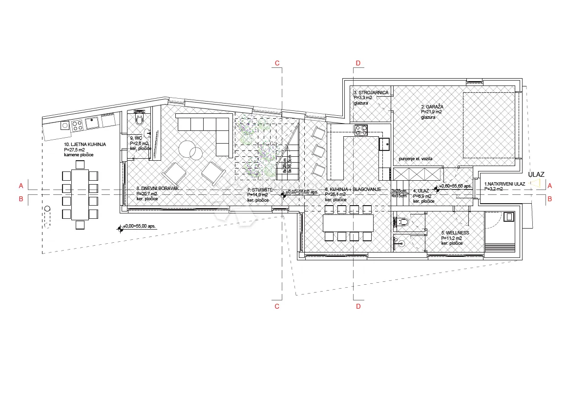 primošten- predivna novoizgrađena villa - slika 10