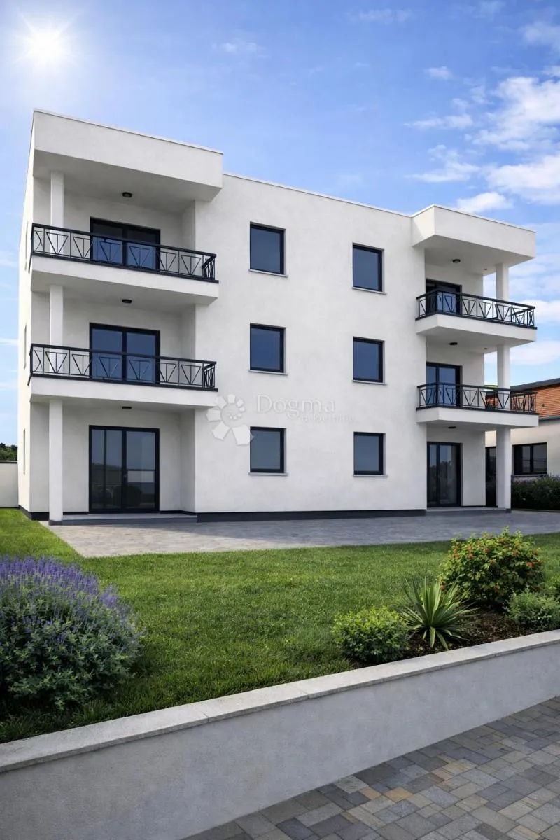 privlaka - ekskluzivni stan u prizemlju s vrtom 77m2 -s1 - slika 1