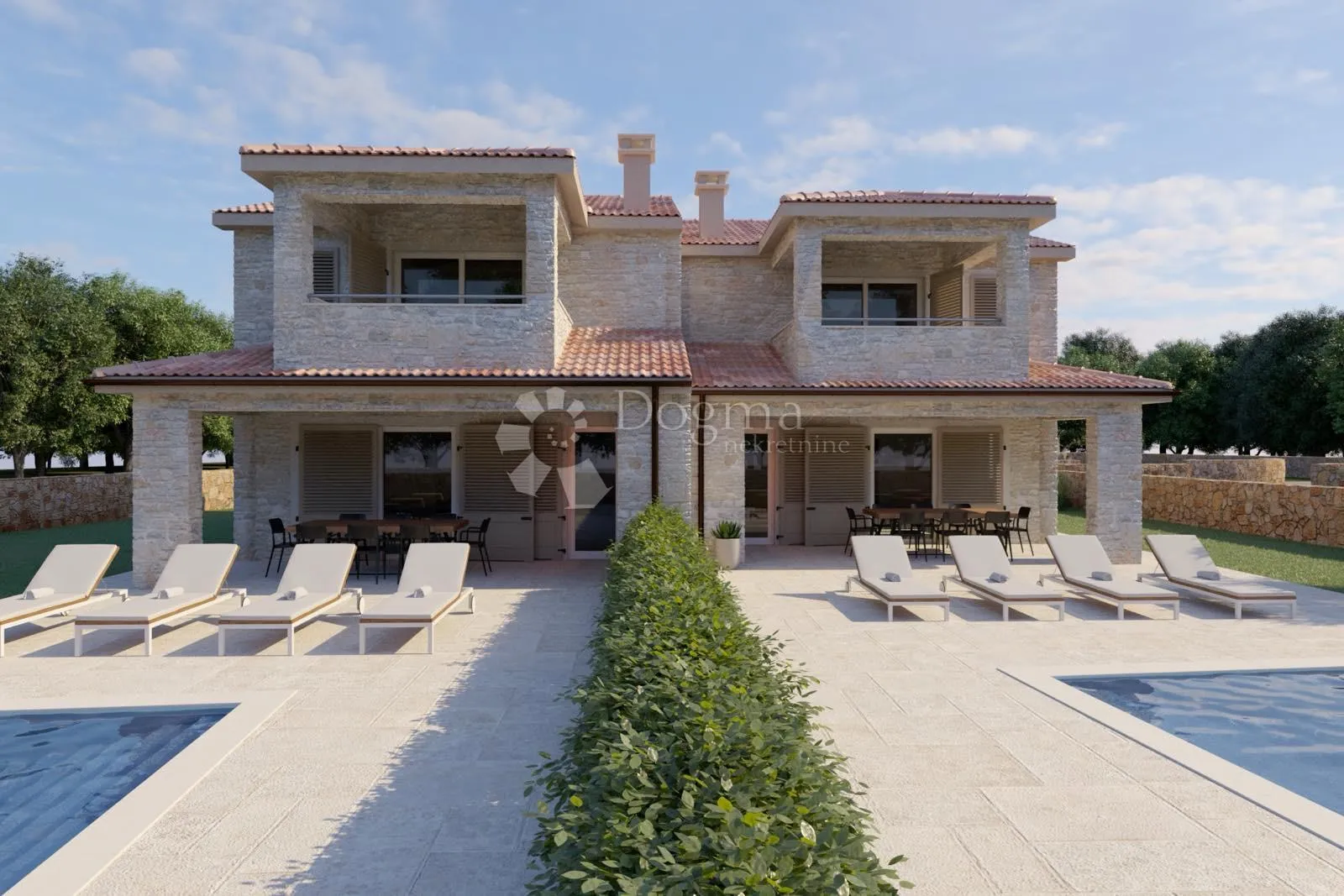 istra – novogradnja u mediteranskom stilu s bazenom - slika 3