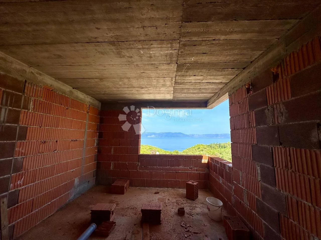 roh bau kuća sa otvorenim pogledom na more i otoke! - slika 10