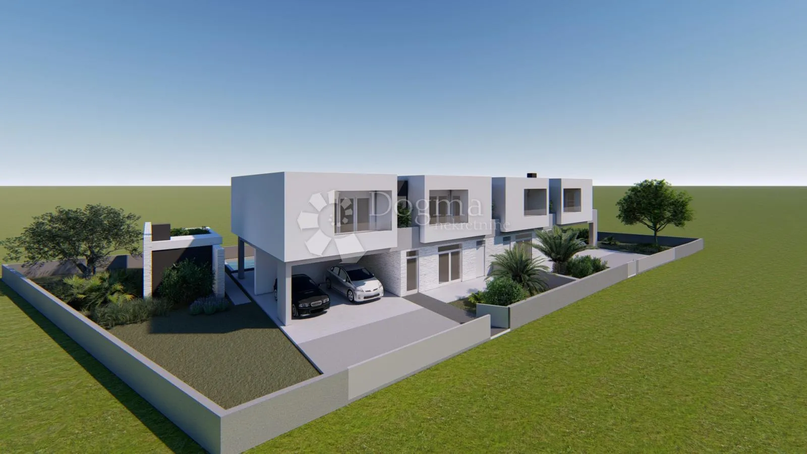 luksuzna dvojna vila s bazenom - slika 10