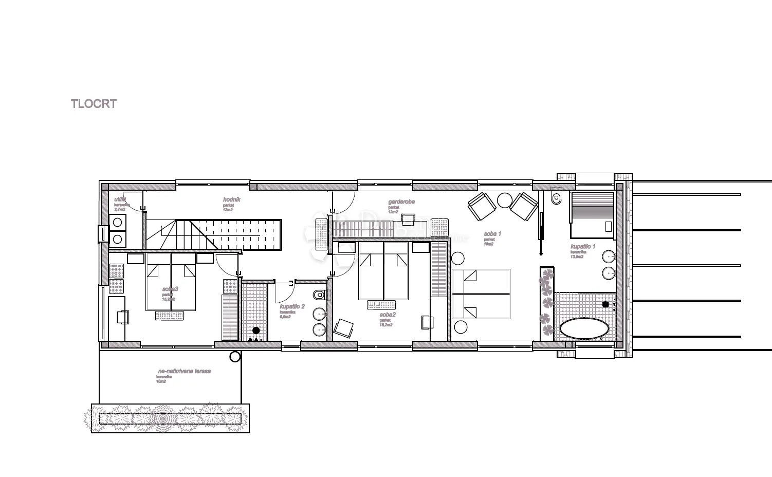 prekrasna villa sa bazenom, mediteranskog dizajna - slika 8
