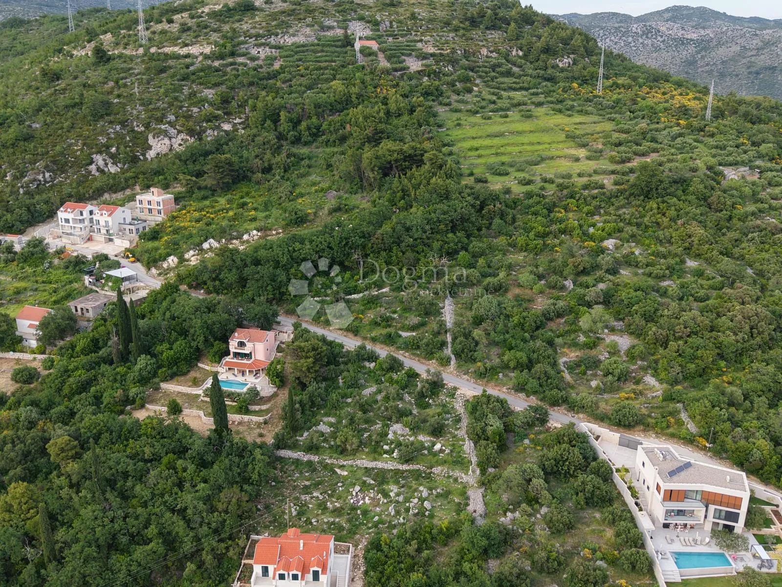 građevinsko zemljište s prelijepim pogledom na elafite – orašac - slika 5