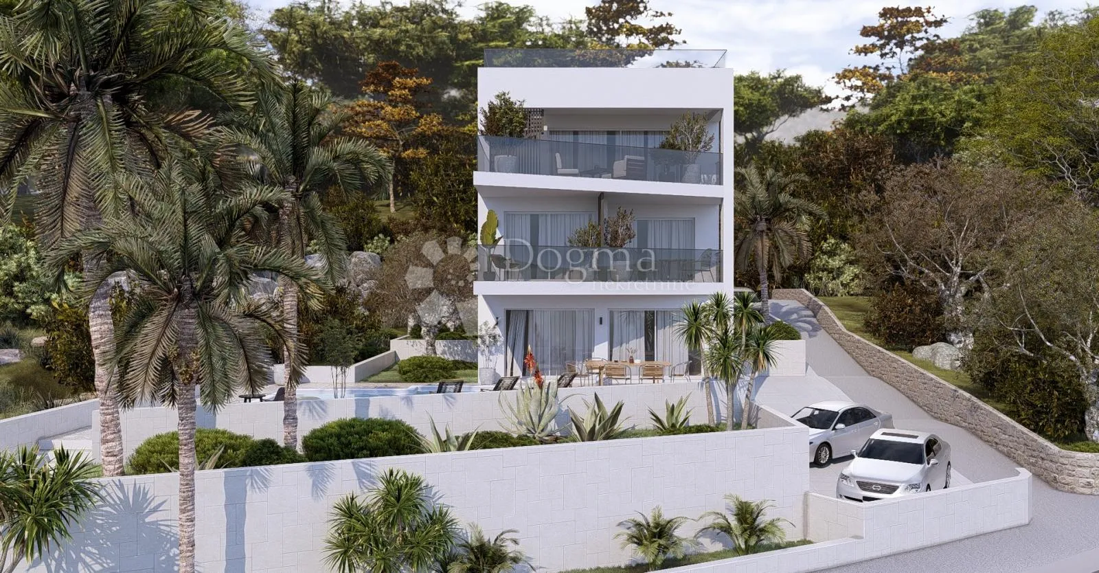 čiovo-penthouse prvi red do mora sa čarobnim pogleodm - slika 7
