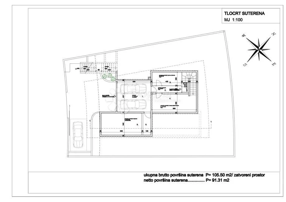 projekt sa građevinskom dozvolom/klis - slika 24