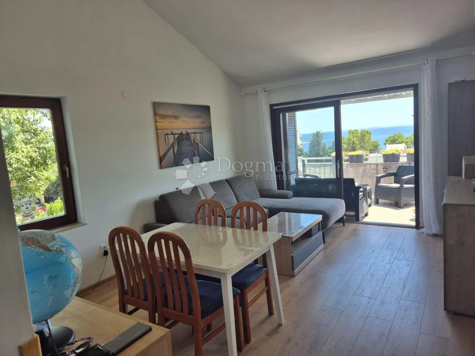 grad krk - atraktivan apartman sa panoramskim pogledom na more, svega 150 od mora - slika 4