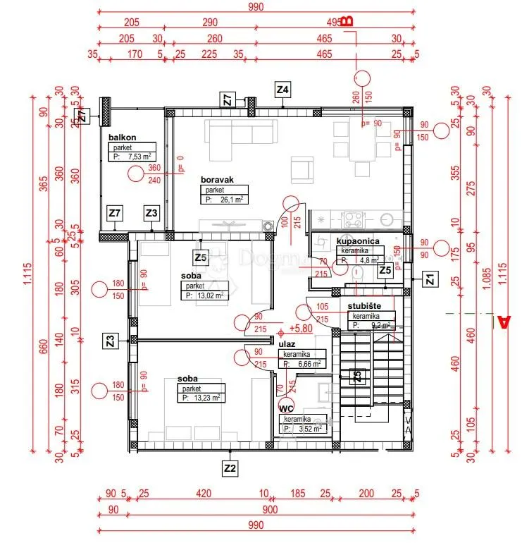 top prilika - obiteljski apartman u izgradnji - slika 8