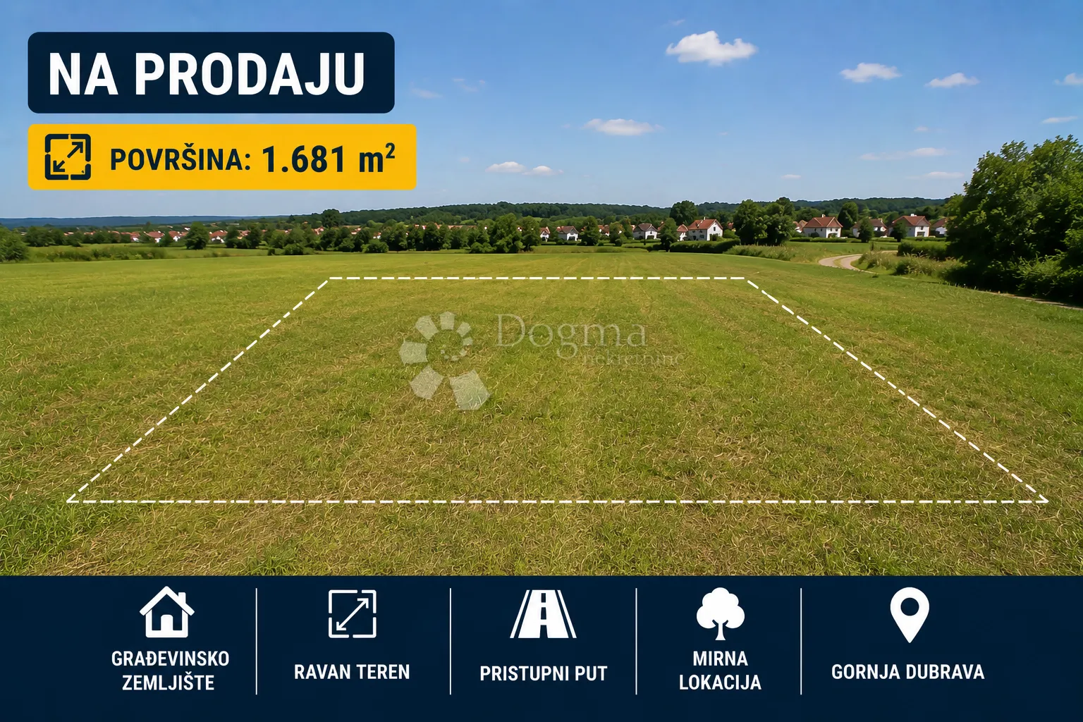 Gornja Dubrava, 1681 m² - Zagreb