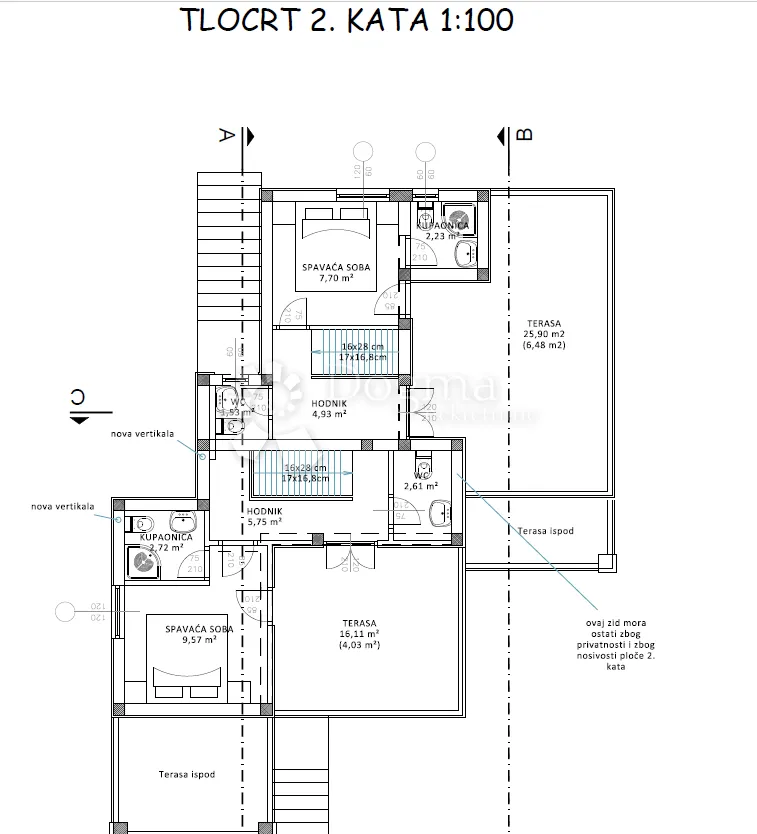 jezera murter – apartman 400 metara do mora 66 m2 sa prekrasnim pogledom c4 - slika 10