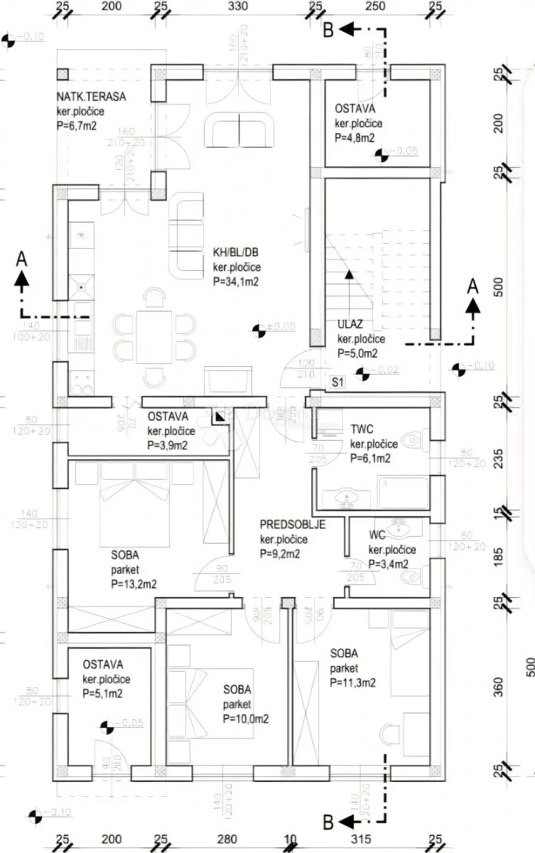 trosobni apartman na viru s1 - slika 12
