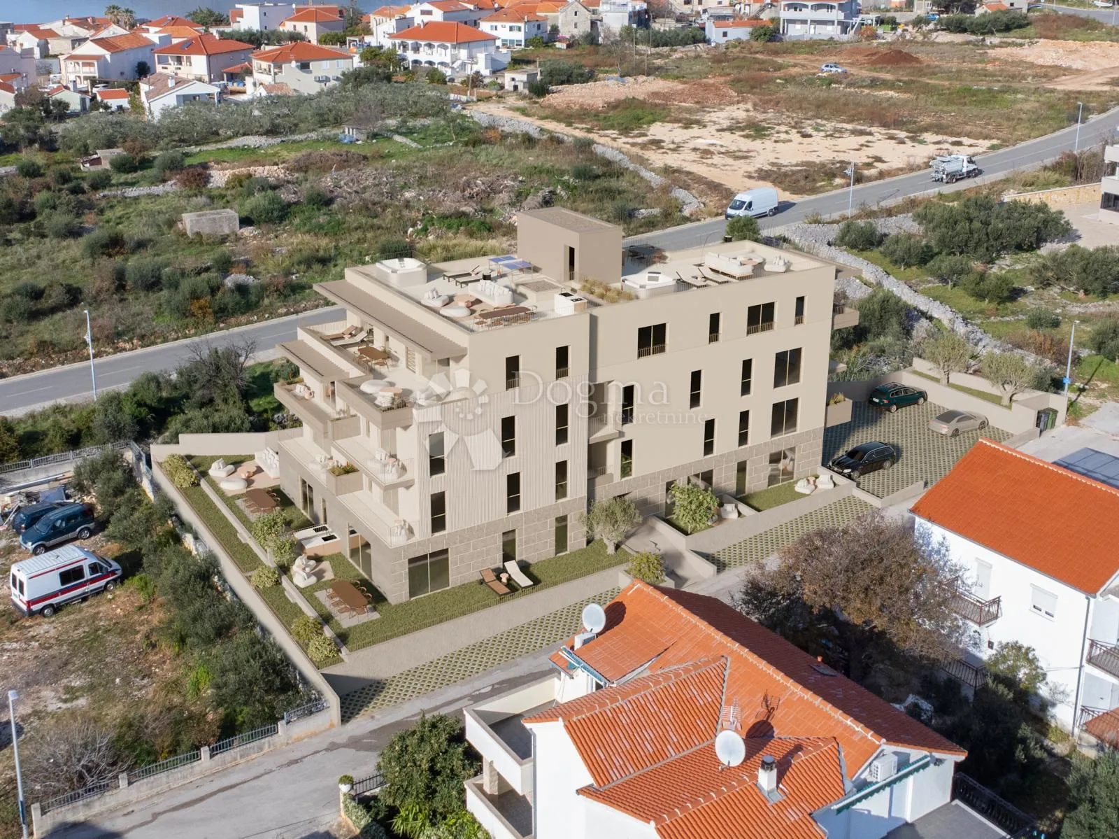 novogradnja okrug, čiovo penthouse s14 - slika 3