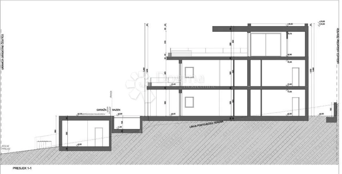 građevinsko zemljište sa pogledom na more, šmrika, 640m2 - slika 11