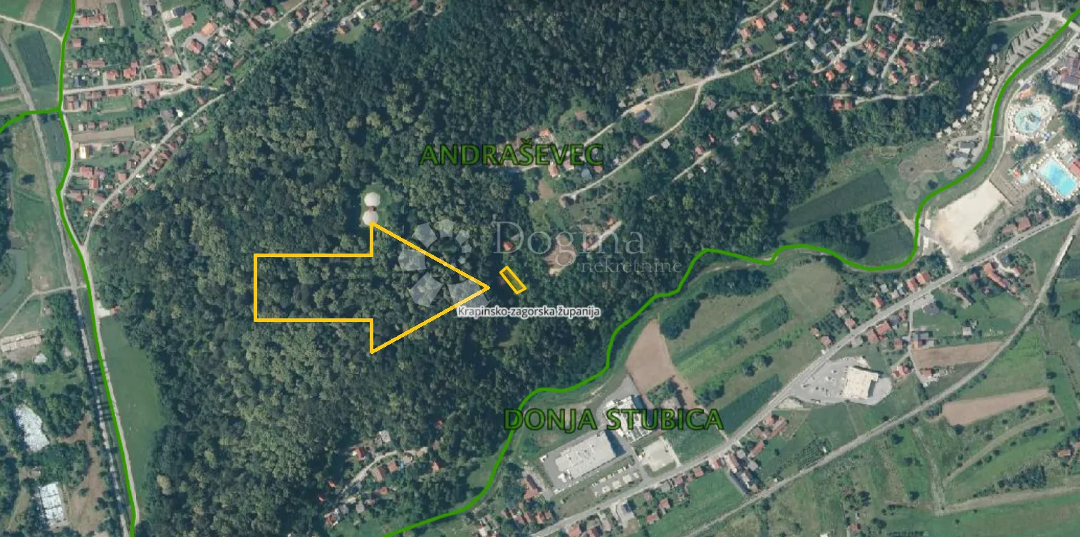 građevinsko zemljište sa panoramskim pogledom na donju stubicu! - slika 5