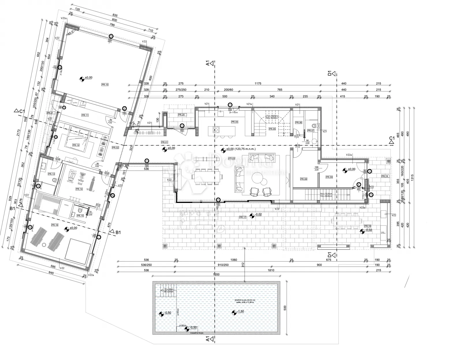 prekrasno imanje 4000 m2 sa građevinskom dozvolom - slika 3