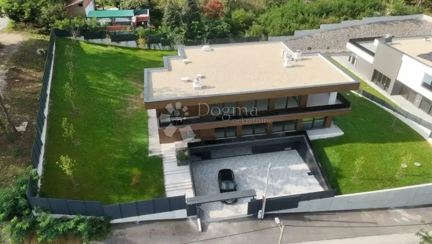 luksuzna vila s bazenom i pogledom na zagreb – novogradnja - slika 3