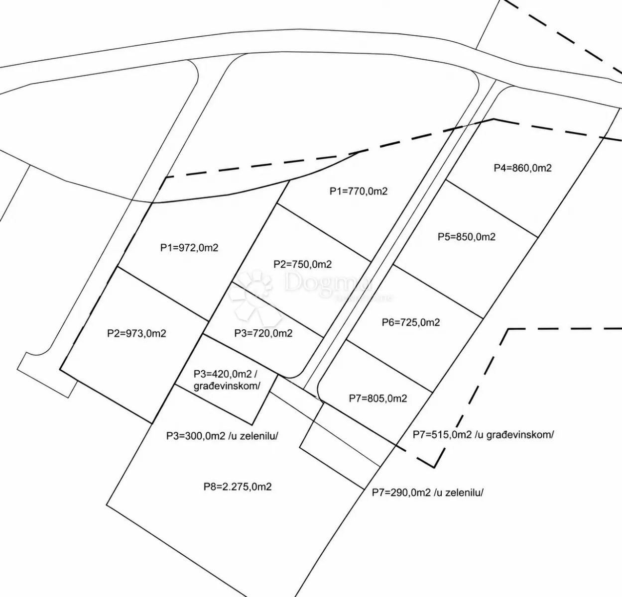 ekskluzivno zemljište s panoramskim pogledom - slika 3