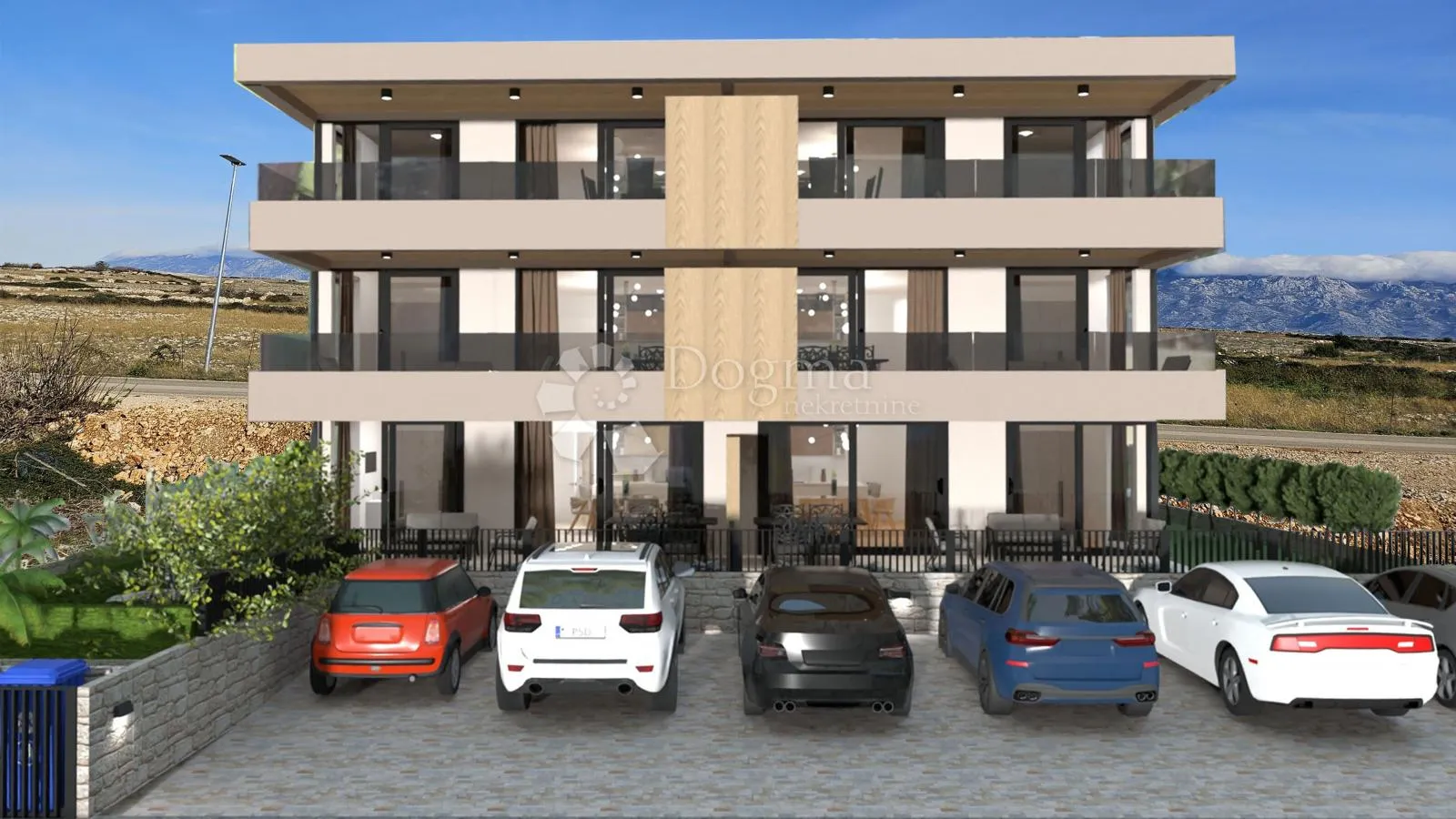 povljana, pag - s1 u novogradnji s dvorištem - slika 14