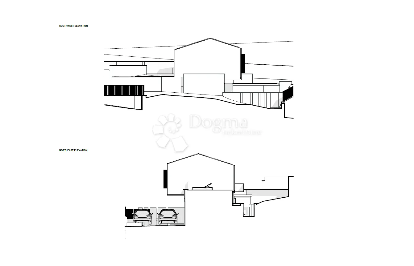 građevinsko zemljište sa idejnim projektom i pogledom na more - slika 16
