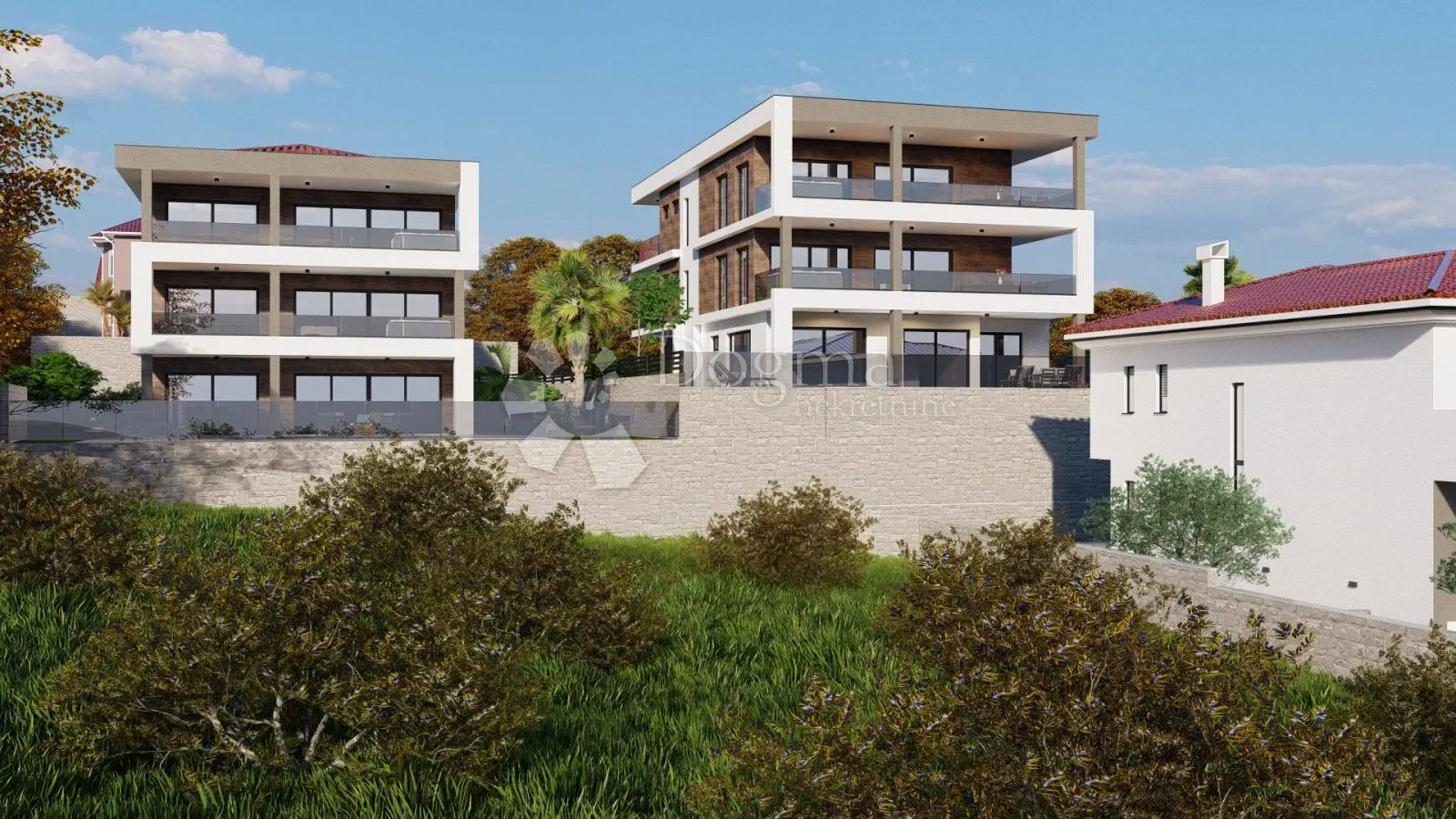 otok krk - luksuni stan u prizemlju s bazenom - slika 2