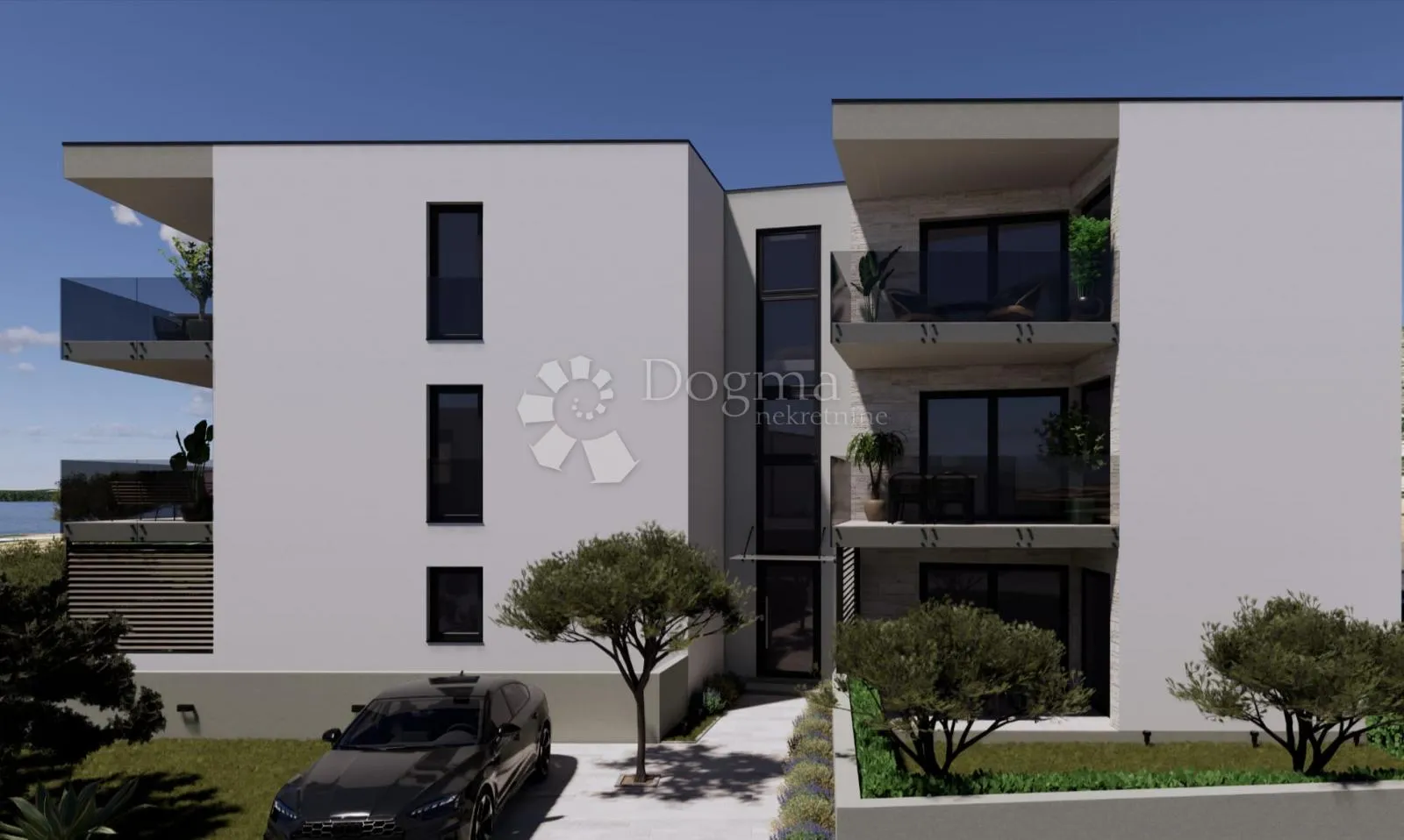 seget donji, ekskluzivan stan s vrtom 91,70m2 i pogledom na more / novogradnja u izgradnji, a1 - slika 21