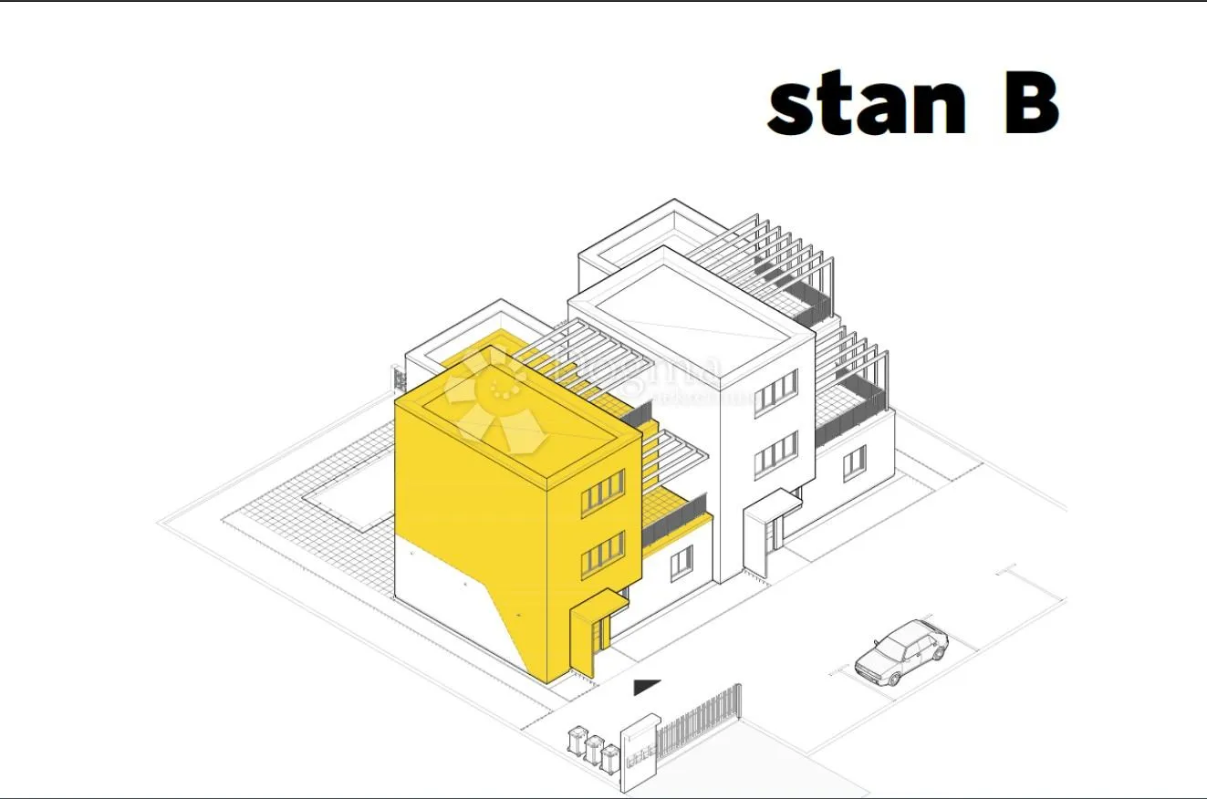 novogradnja vrsi – dvoetažni stan s terasama, 300 m od mora - slika 5